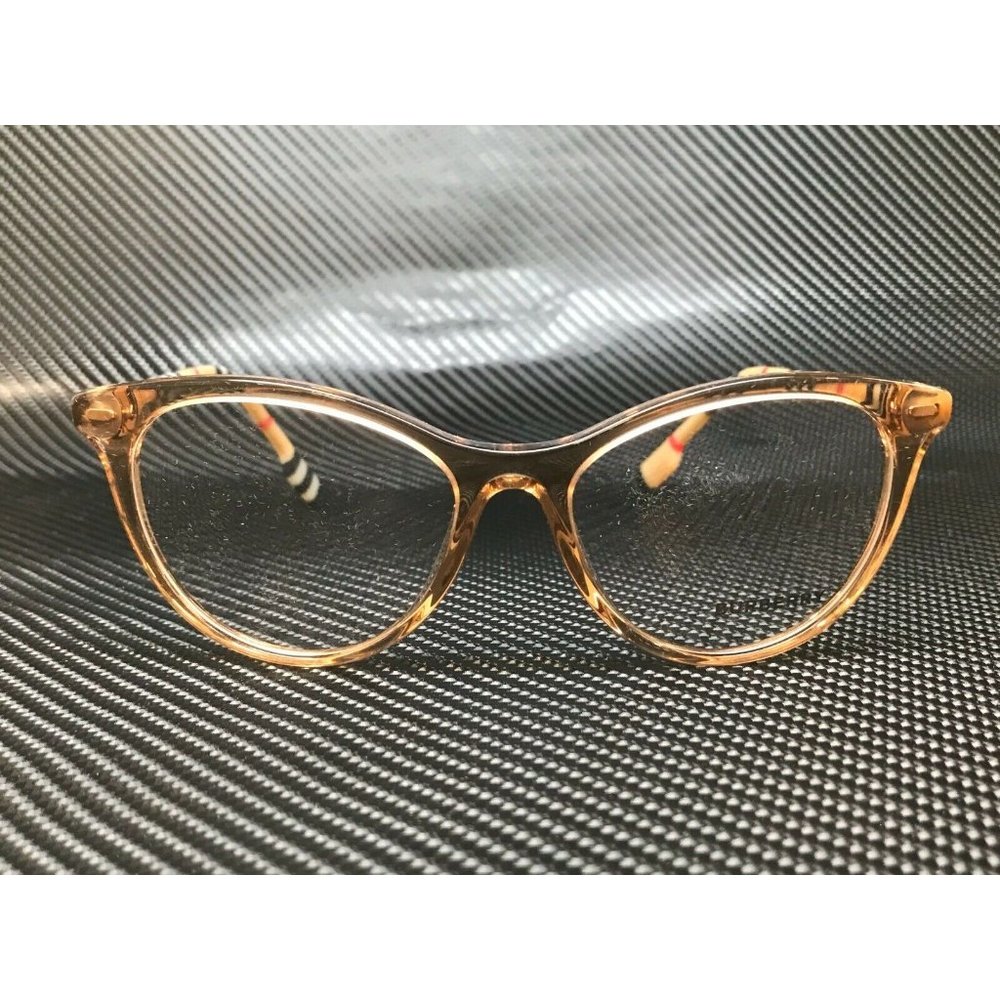 Burberry Brown Cat Eye 51mm Women's Eyeglasses - Picture 2 of 4